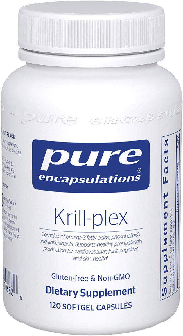 Krill-plex, 120 Softgels , Brand_Pure Encapsulations Emersons