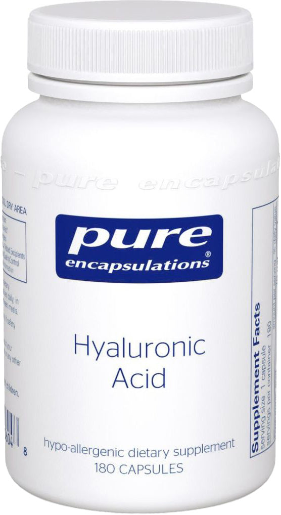 Hyaluronic Acid, 180 Capsules , Brand_Pure Encapsulations caps Emersons