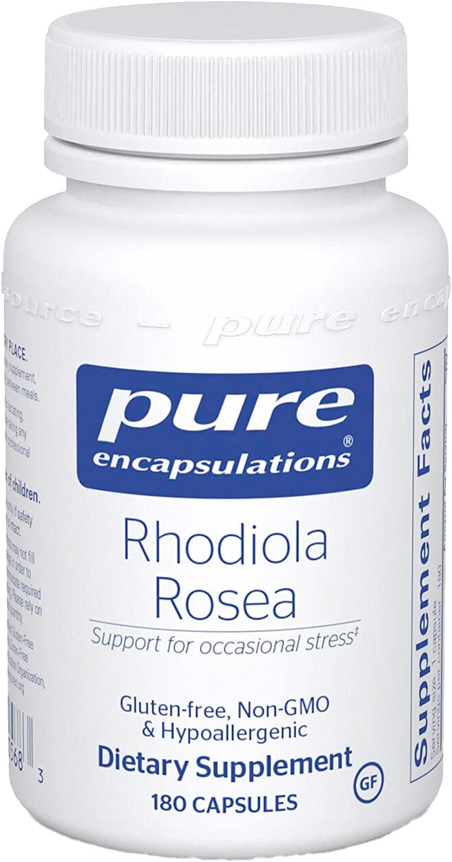 Rhodiola Rosea, 180 Capsules , Brand_Pure Encapsulations caps Emersons Form_Capsules Requires Consultation Size_180 Capsules