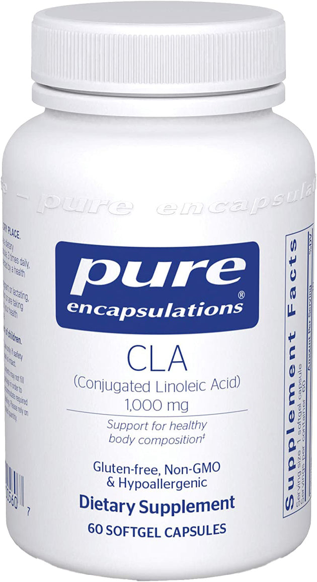 CLA (Conjugated Linoleic Acid), 1000 mg, 60 Softgels , Brand_Pure Encapsulations Emersons