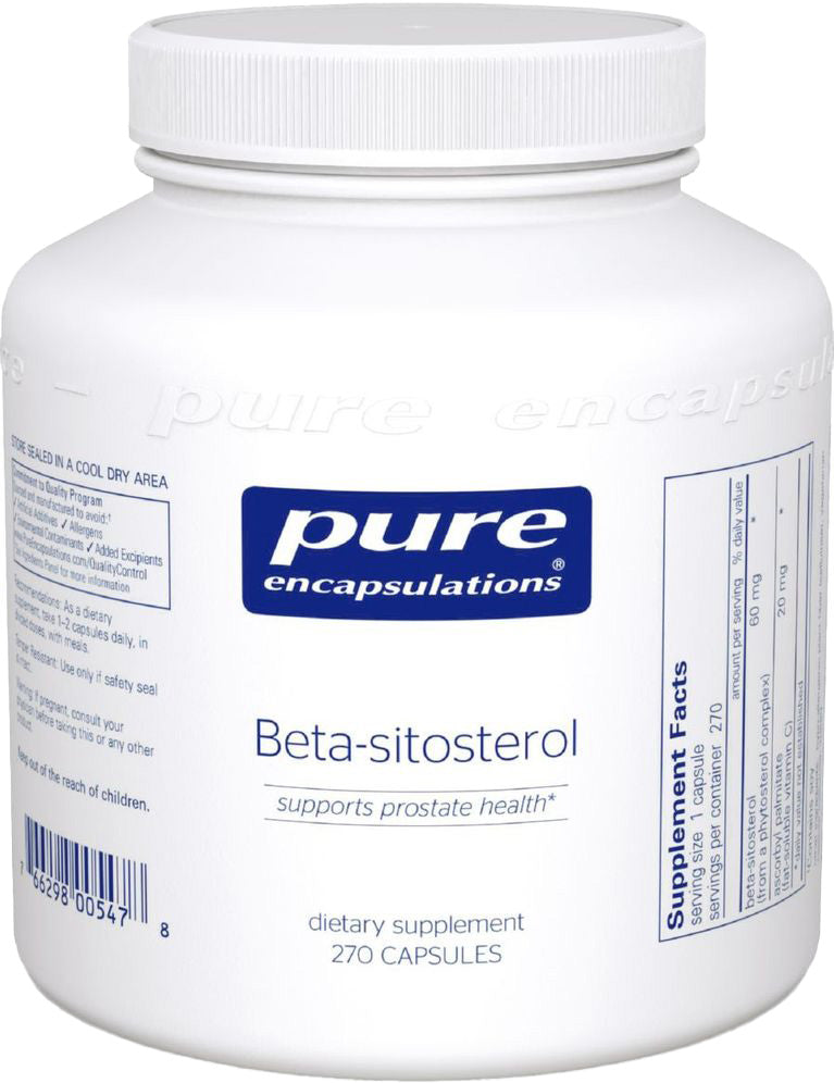 Beta-Sitosterol, 270 Capsules , Brand_Pure Encapsulations caps Emersons Form_Capsules Requires Consultation Size_270 Capsules