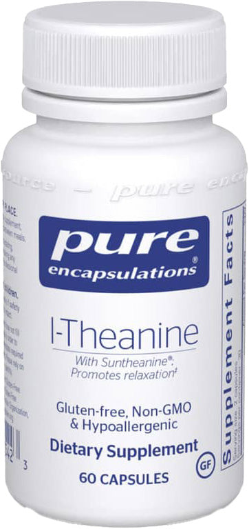 L-Theanine, 60 Capsules , Brand_Pure Encapsulations Emersons