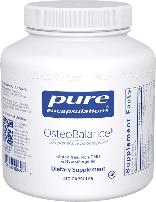 OsteoBalance, 210 Capsules , Brand_Pure Encapsulations Emersons