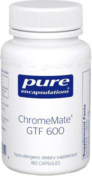 Chromemate GTF 600, 180 Capsules , Brand_Pure Encapsulations Emersons