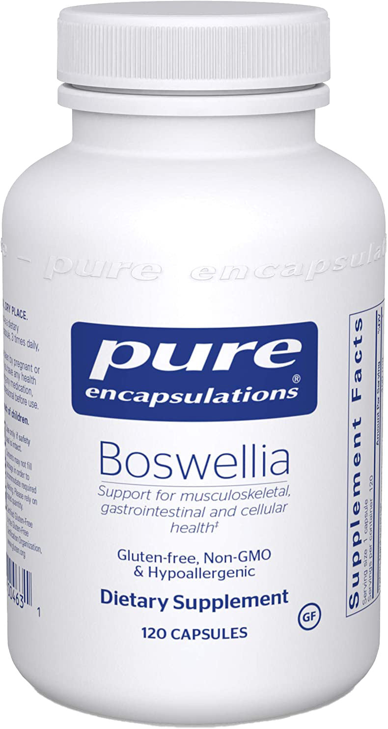 Boswellia, 120 Capsules , Brand_Pure Encapsulations caps Emersons
