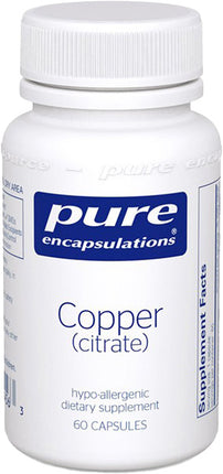 Copper (citrate), 60 Capsules