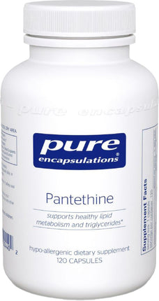 Pantethine, 120 Capsules , Brand_Pure Encapsulations Emersons