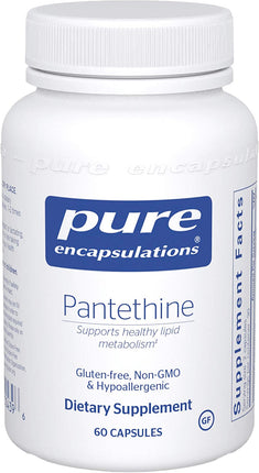 Pantethine, 60 Capsules , Brand_Pure Encapsulations Emersons