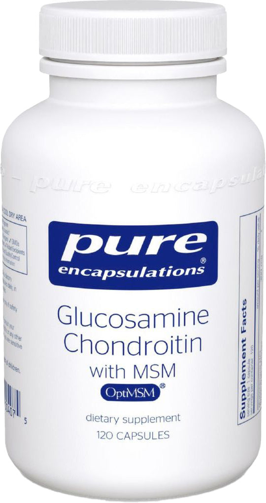Glucosamine Chondroitin with MSM, 120 Capsules , Brand_Pure Encapsulations caps Emersons Form_Capsules Requires Consultation Size_120 Capsules