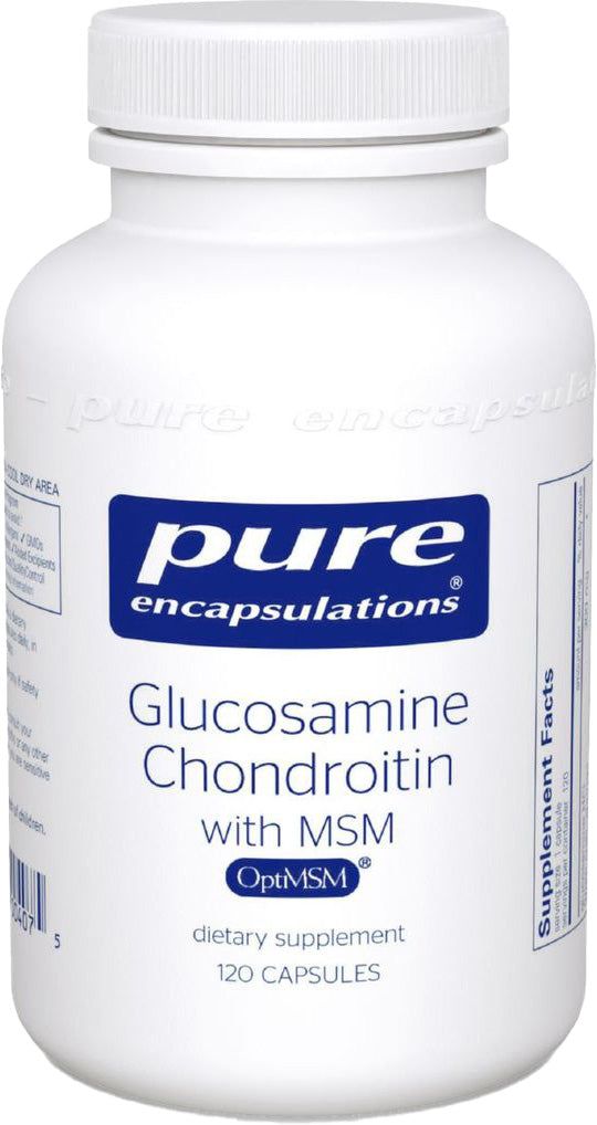 Glucosamine Chondroitin with MSM, 120 Capsules , Brand_Pure Encapsulations Emersons