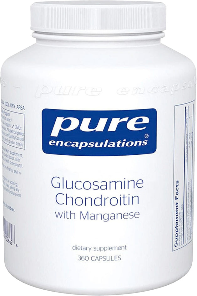 Glucosamine Chondroitin with Manganese, 360 Capsules , Brand_Pure Encapsulations Emersons