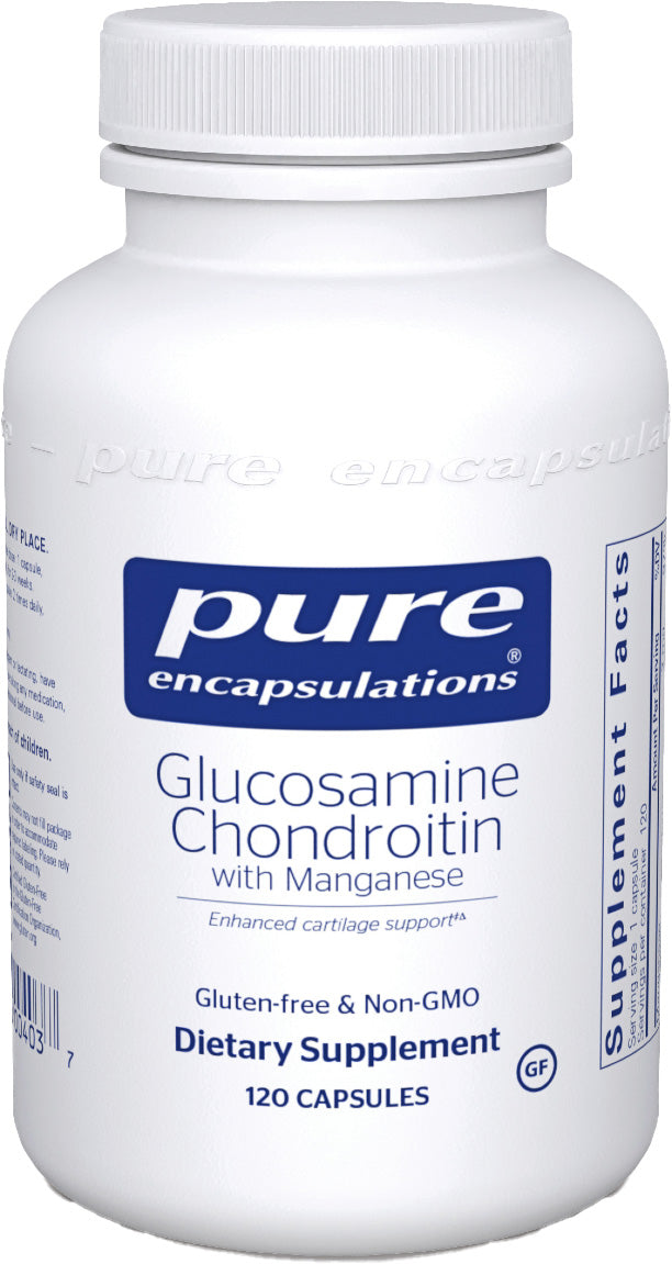 Glucosamine Chondroitin with Manganese, 120 Capsules , Brand_Pure Encapsulations Emersons