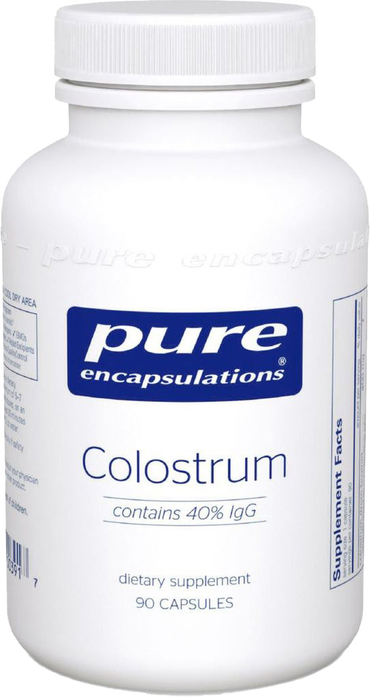 Colostrum, 40% IgG, 90 Capsules , Brand_Pure Encapsulations Emersons