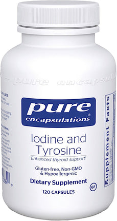 Iodine & Tyrosine, 120 Capsules