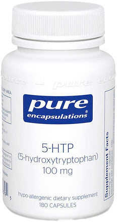 5-HTP (5-Hydroxytryptophan) 100 mg, 180 Capsules , Brand_Pure Encapsulations Emersons