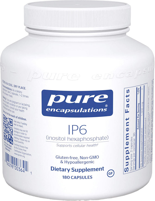 IP-6 500 mg, 180 Capsules , Brand_Pure Encapsulations Emersons