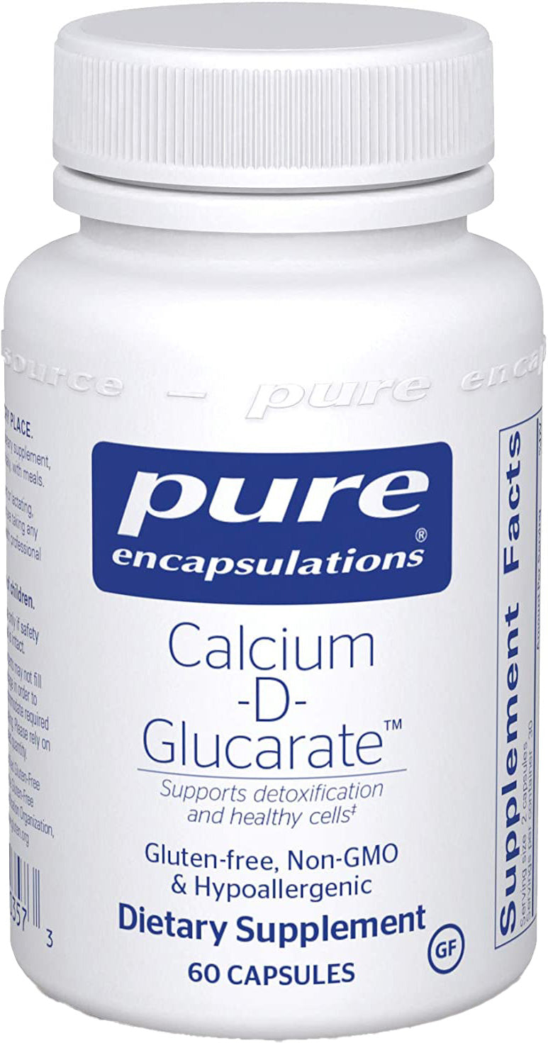 Calcium-D-Glucarate, 60 Capsules , Brand_Pure Encapsulations caps Emersons Form_Capsules Requires Consultation Size_60 Capsules