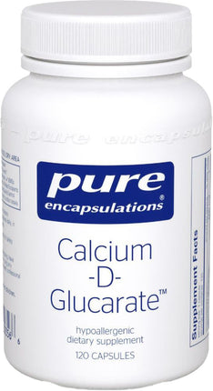 Calcium-D-Glucarate, 120 Capsules , Brand_Pure Encapsulations Emersons
