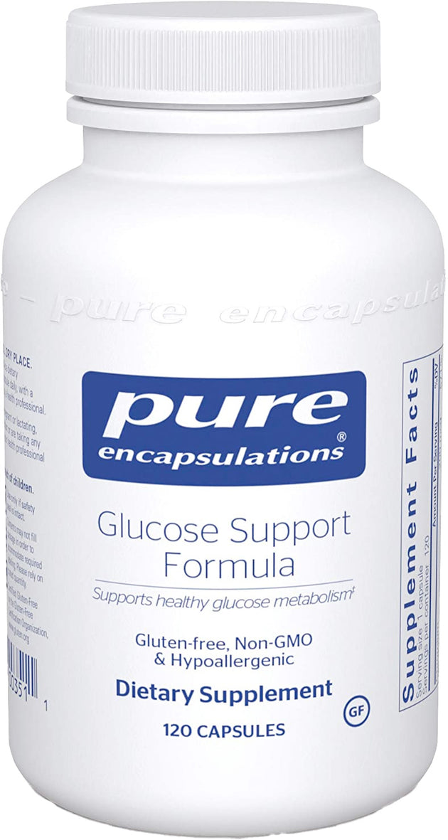 Glucose Support Formula, 120 Capsules , Brand_Pure Encapsulations Emersons