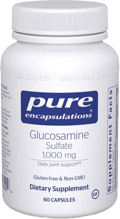 Glucosamine Sulfate, 1000 mg, 60 Capsules , Brand_Pure Encapsulations caps Emersons