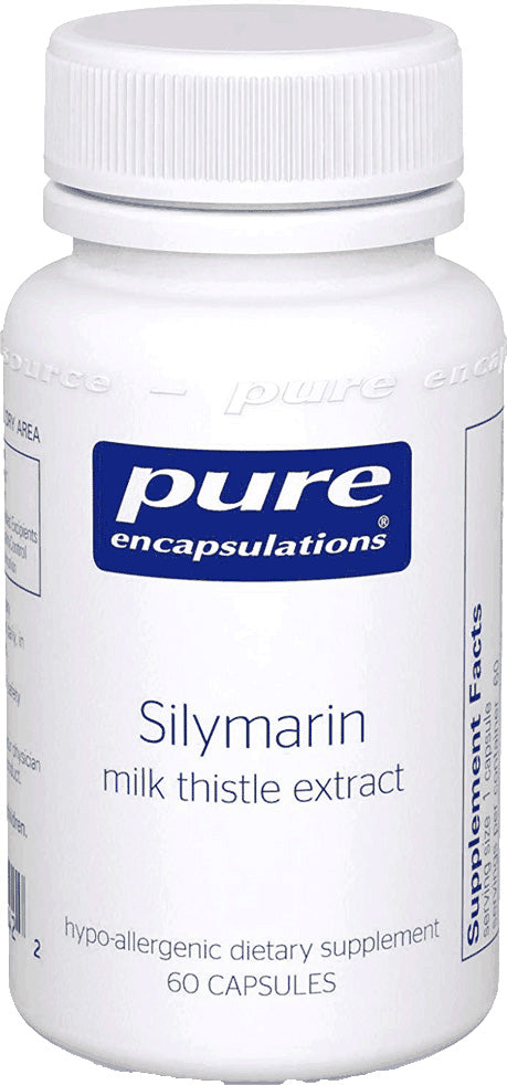 Silymarin, 60 Capsules , Brand_Pure Encapsulations caps Emersons
