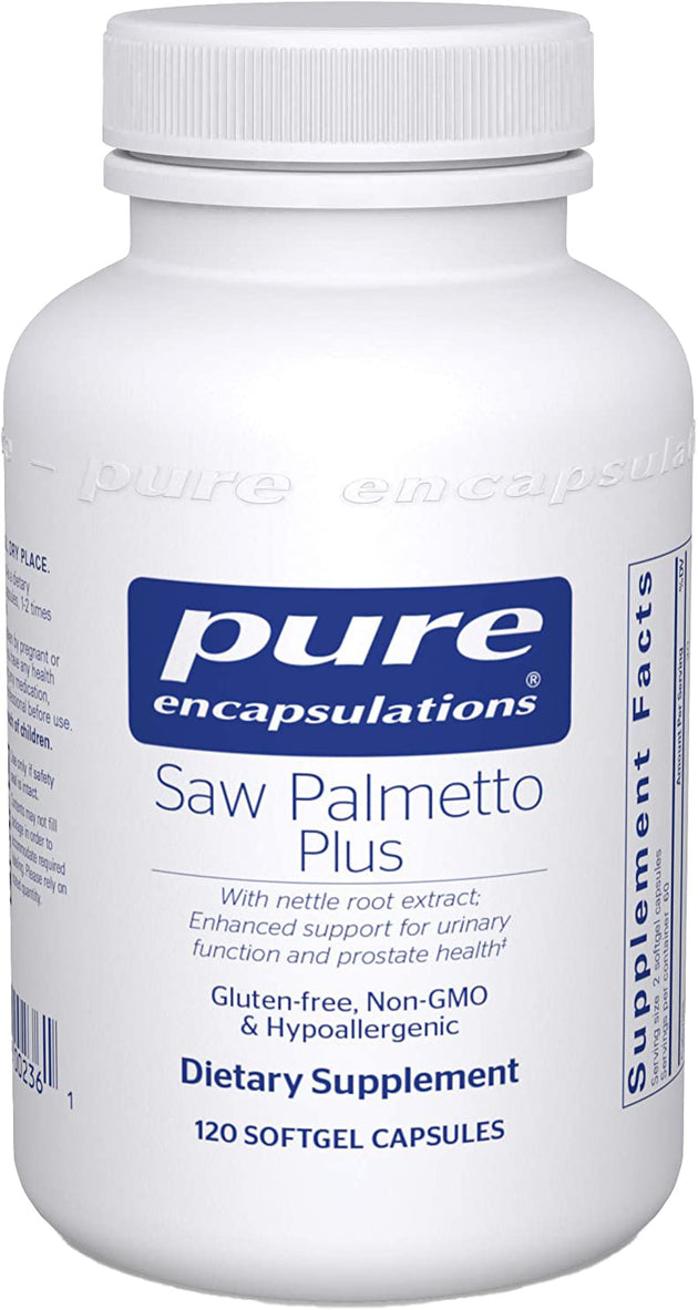 Saw Palmetto Plus, 120 Softgels , Brand_Pure Encapsulations Emersons