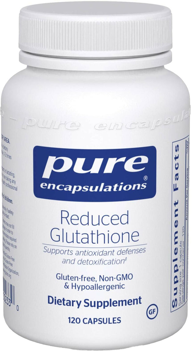 Reduced Glutathione, 120 Capsules , Brand_Pure Encapsulations Emersons