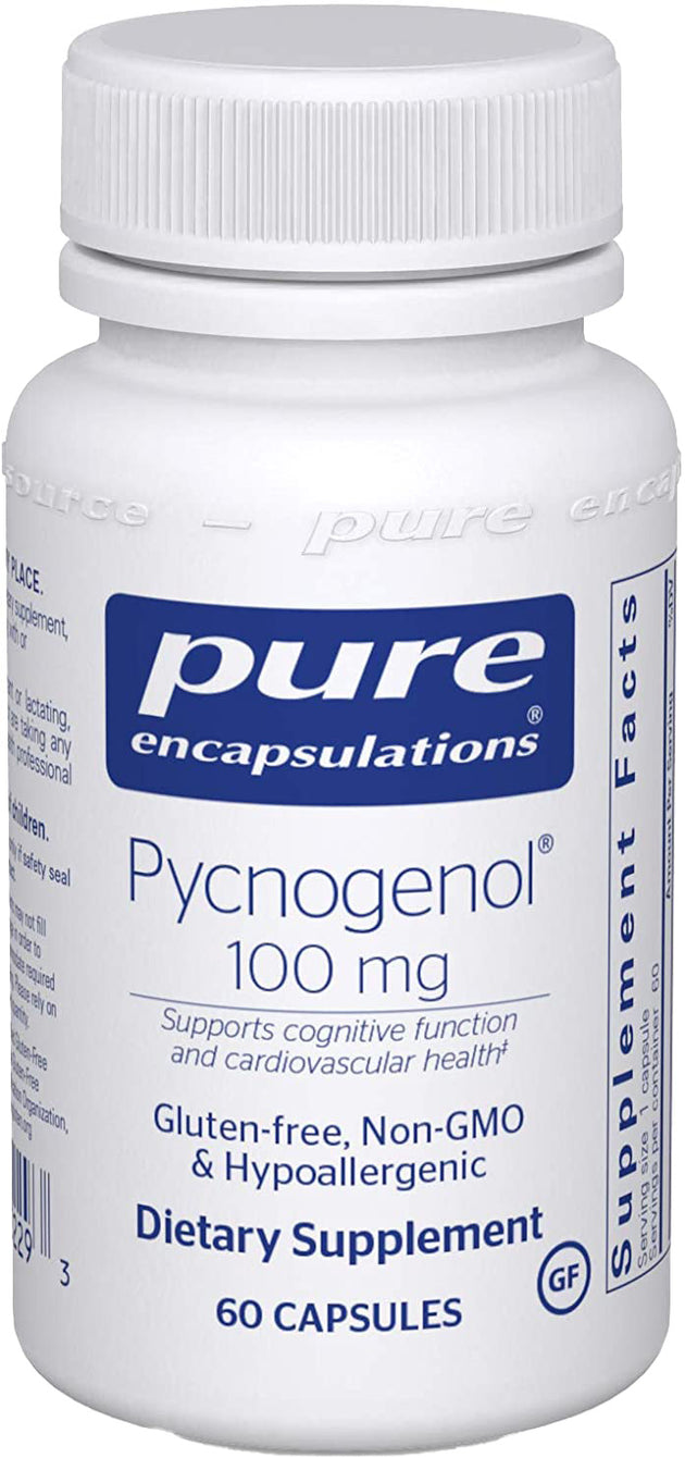 Pycnogenol 100 mg, 60 Capsules , Brand_Pure Encapsulations Emersons