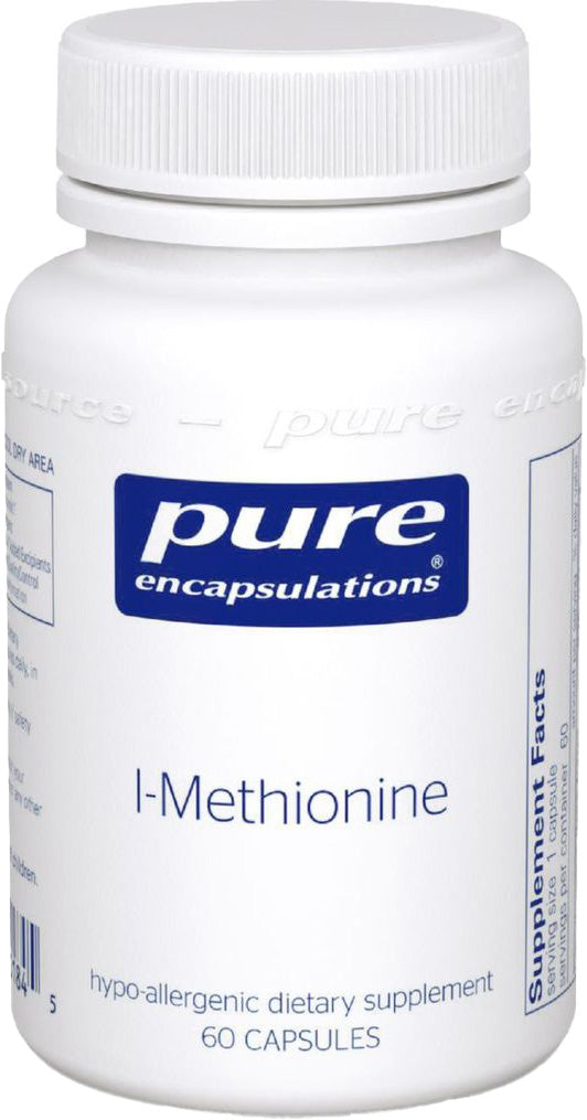 L-Methionine 375 mg, 60 Capsules , Brand_Pure Encapsulations caps Emersons Form_Capsules Requires Consultation Size_60 Capsules
