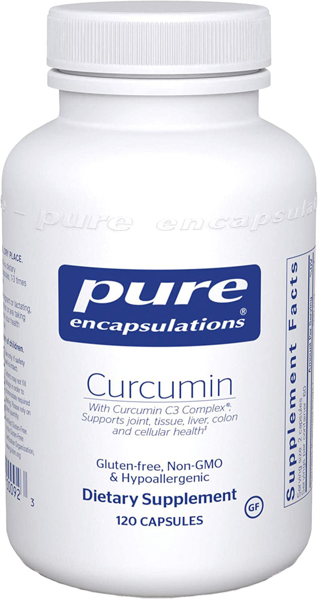 Curcumin with C3 Complex, 120 Capsules , Brand_Pure Encapsulations Emersons
