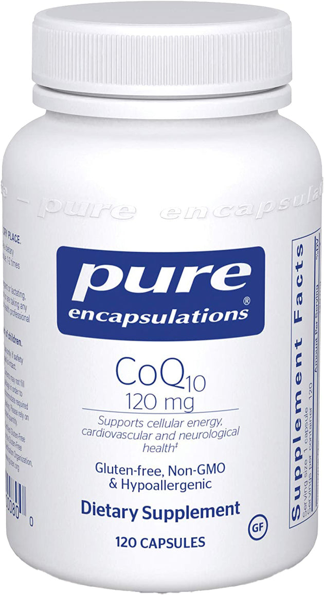 CoQ10, 120 mg, 120 Capsules , Brand_Pure Encapsulations Emersons