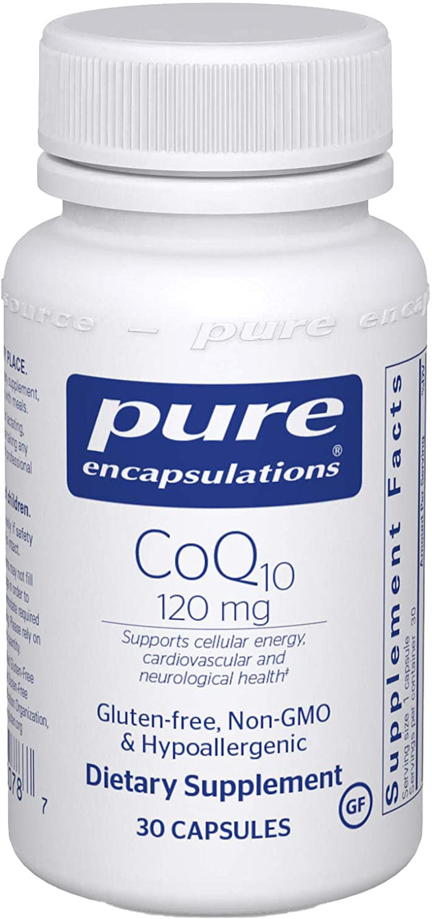 CoQ10, 120 mg, 30 Capsules , Brand_Pure Encapsulations Emersons