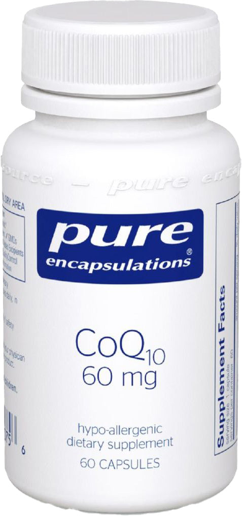 CoQ10, 60 mg, 60 Capsules , Brand_Pure Encapsulations Emersons