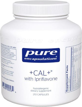 +CAL+ with Ipriflavone, 210 Capsules