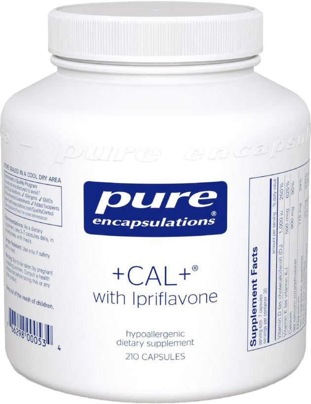 +CAL+ with Ipriflavone, 210 Capsules , Brand_Pure Encapsulations Emersons Goals_Metabolism