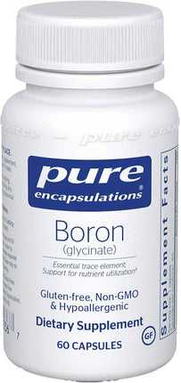 Boron (Glycinate), 60 Capsules , Brand_Pure Encapsulations Emersons