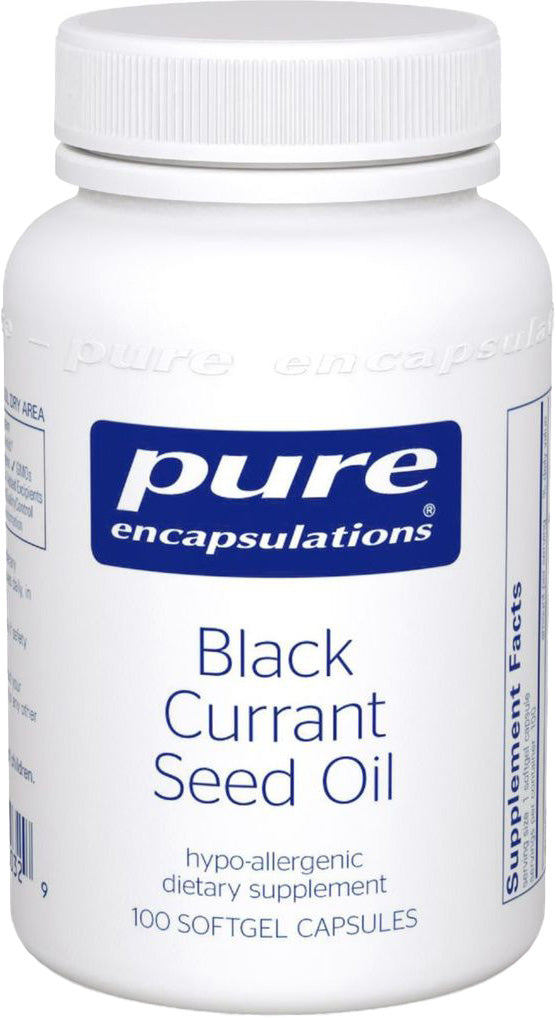 Black Currant Seed Oil, 100 Softgels , Brand_Pure Encapsulations Emersons Form_Softgels Requires Consultation Size_100 Softgel Capsules softgels