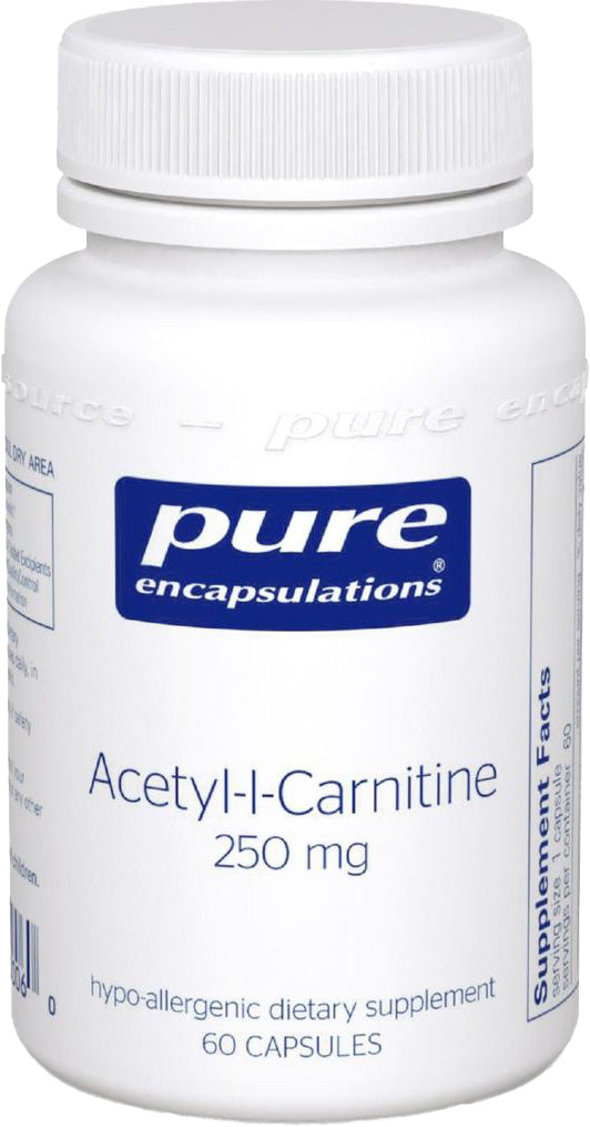 Acetyl-l-Carnitine 250 mg , Pure