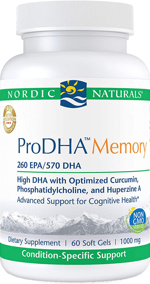 ProDHA™ Memory, 280 EPA 560 DHA 975 mg, 60 Softgels ,