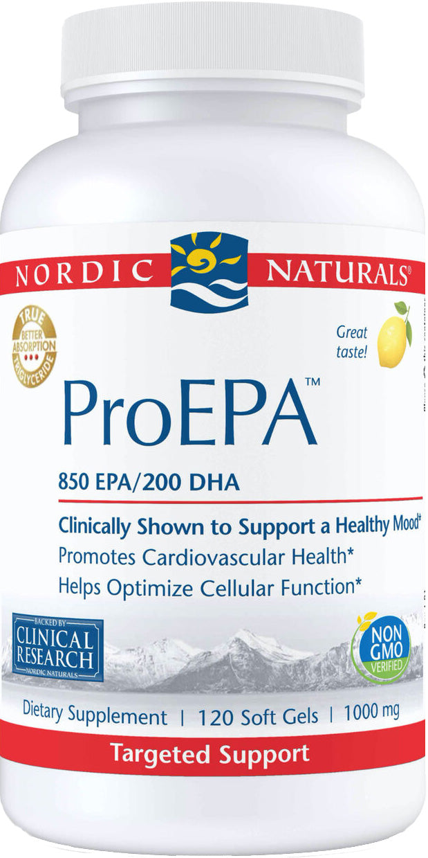ProEPA™, 850 EPA 200 DHA 1000 mg, Lemon Flavor, 120 Softgels ,