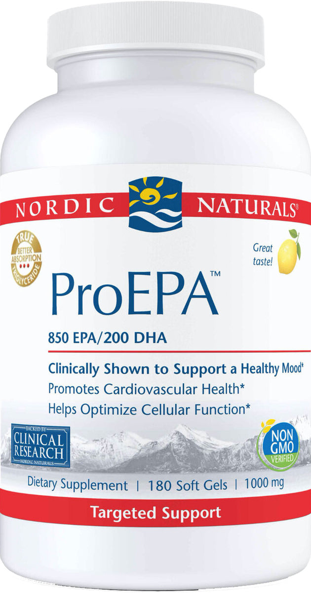 ProEPA™, 850 EPA 200 DHA 1000 mg, Lemon Flavor, 180 Softgels ,