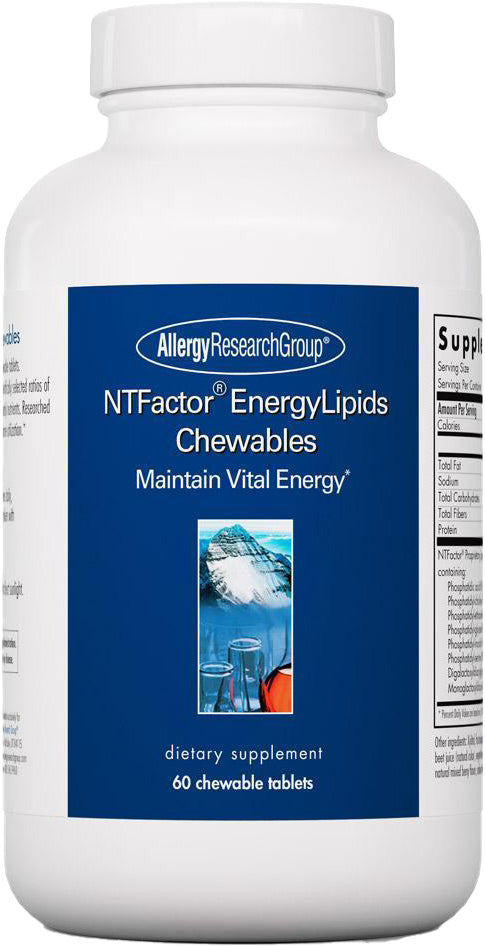 NTFactor® EnergyLipids, 60 Chewable Wafers , Brand_Allergy Research Group