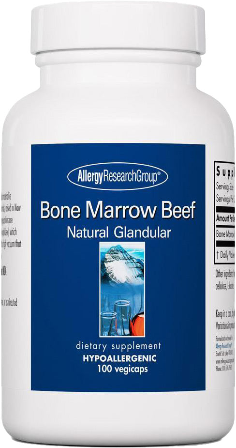 Bone Marrow Beef, 100 Vegetarian Capsules , Brand_Allergy Research Group