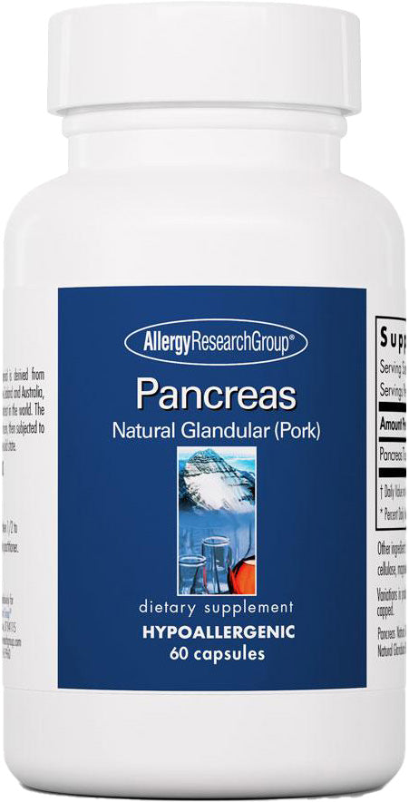 Pancreas Pork, 60 Capsules , Brand_Allergy Research Group
