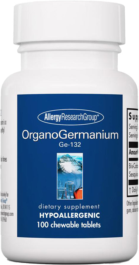 OrganoGermanium, Ge-132, 100 Tablets , Brand_Allergy Research Group