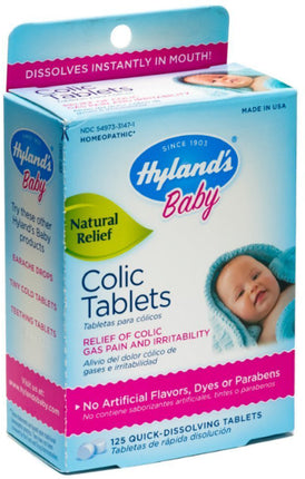Baby Colic, 125 Tablets , Brand_Hyland's Homeopathic Form_Tablets Size_125 Tabs