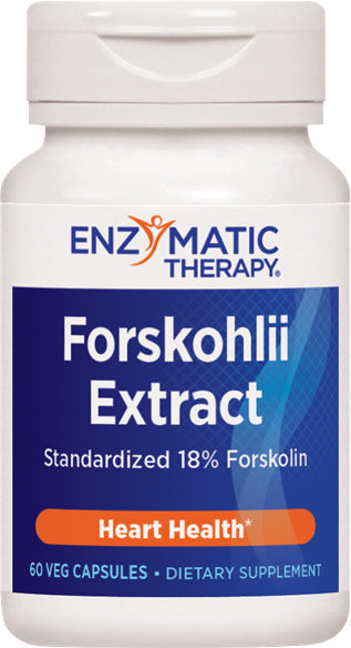 Coleus ForskohlII Extract, 60 Vegetarian Capsules , Brand_Enzymatic Therapy Form_Vegetarian Capsules Size_60 Caps