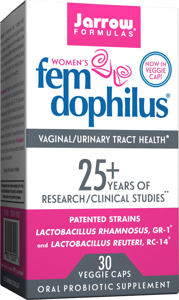 Women's Fem-Dophilus®, 30 Capsules , Brand_Jarrow Formulas Form_Capsules Size_30 Caps
