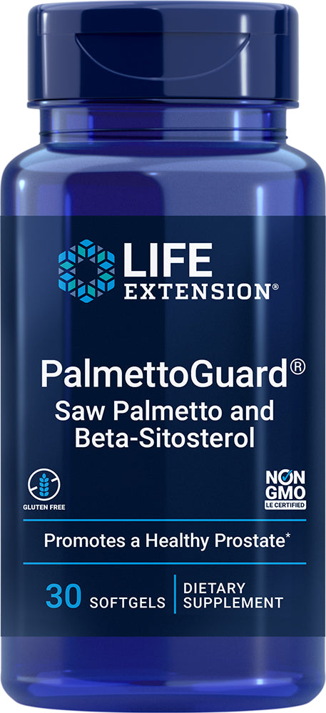 PalmettoGuard® Saw Palmetto and Beta-Sitosterol, 30 Softgels ,