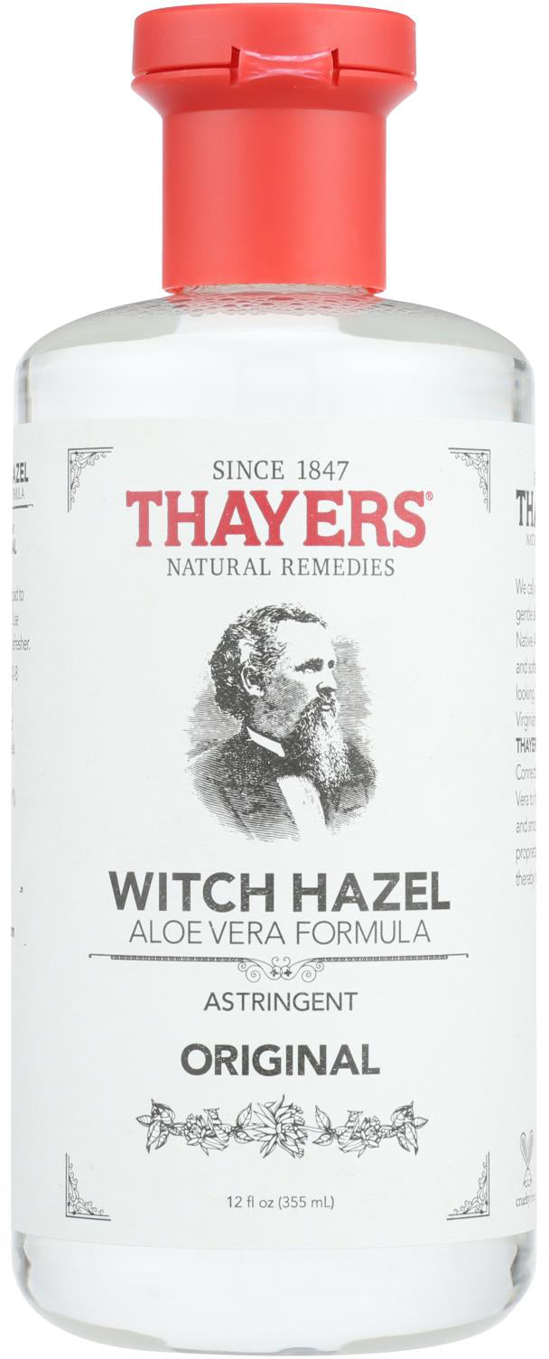 Original Witch Hazel Aloe Vera Formula (Astringent), 12 Fl Oz (355 mL) Liquid , Brand_Thayers Form_Liquid Size_12 Fl Oz